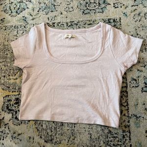 Madewell Westville Crop Tee